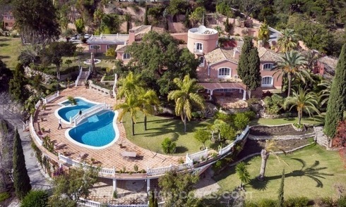 Villa for sale in Benahavis - Marbella: El Madroñal estate on a 11.000m2 flat plot with commanding views 