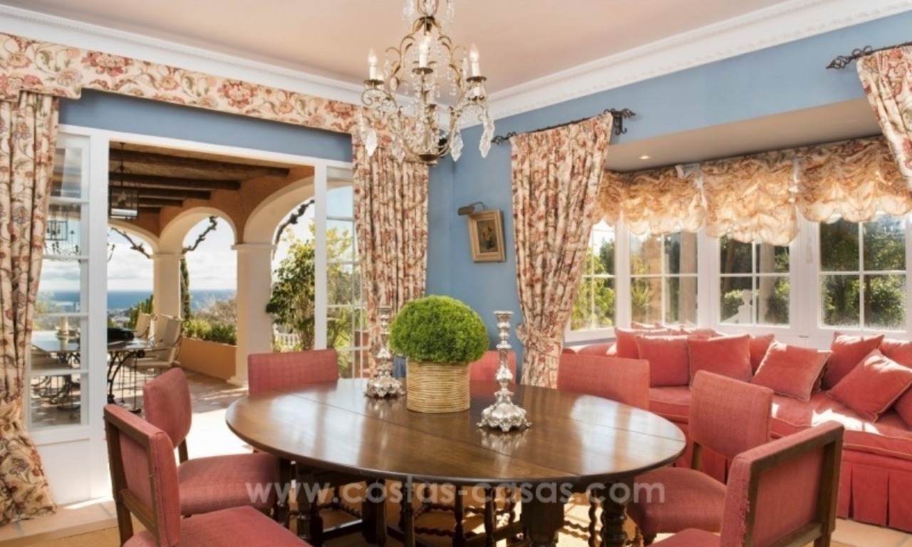 Villa for sale in Benahavis - Marbella: El Madroñal estate on a 11.000m2 flat plot with commanding views 24