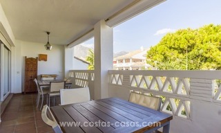 Penthouse apartment in first line beach for sale, on the Golden Mile of Marbella with 5-bedrooms 7