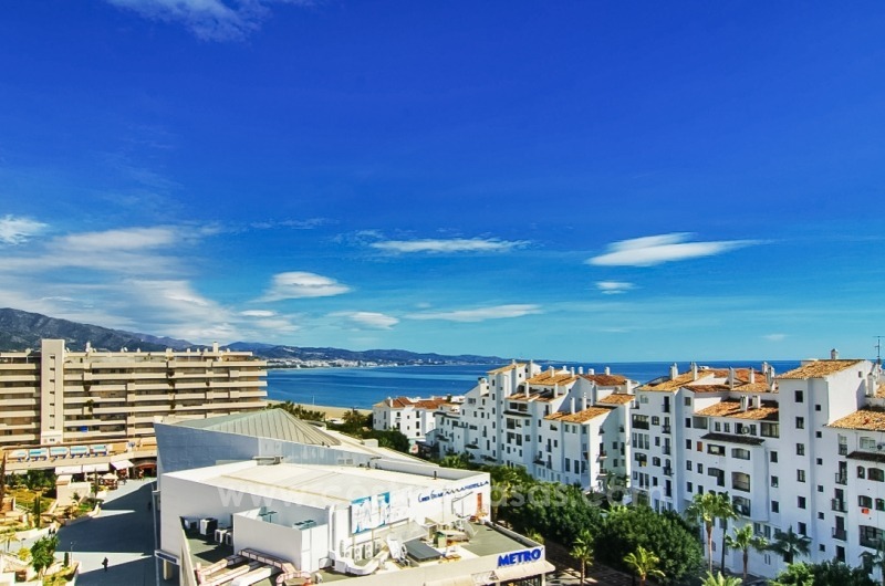 Fabulous Apartment With Sea Views for sale in Central Puerto Banus, Marbella