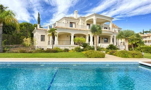 Villa with Panoramic views on the New Golden Mile, Marbella - Estepona 