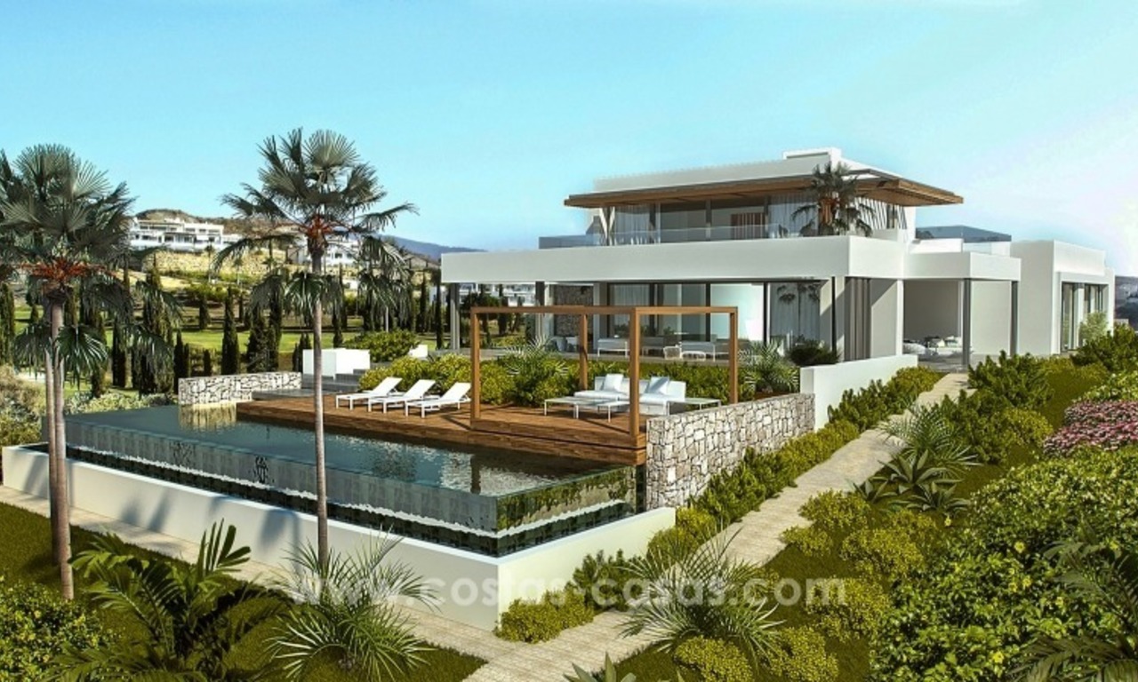 Superb Modern Front Line Golf Villa for sale in Benahavis - Marbella 4