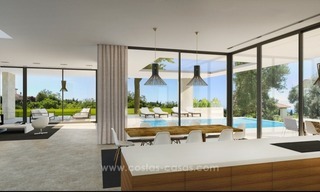 2 Brand new modern villas for sale on the Golden Mile, Marbella 4