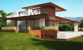 2 Brand new modern villas for sale on the Golden Mile, Marbella 2