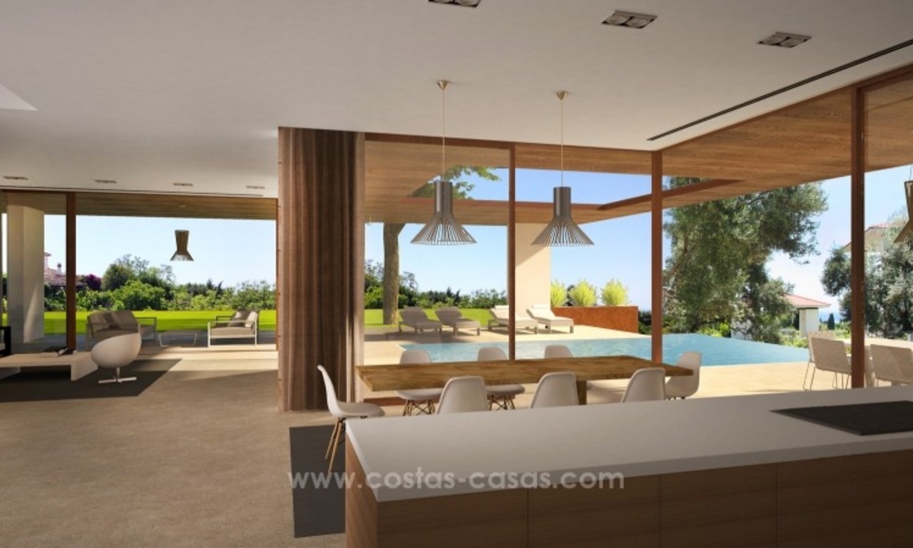 2 Brand new modern villas for sale on the Golden Mile, Marbella 7
