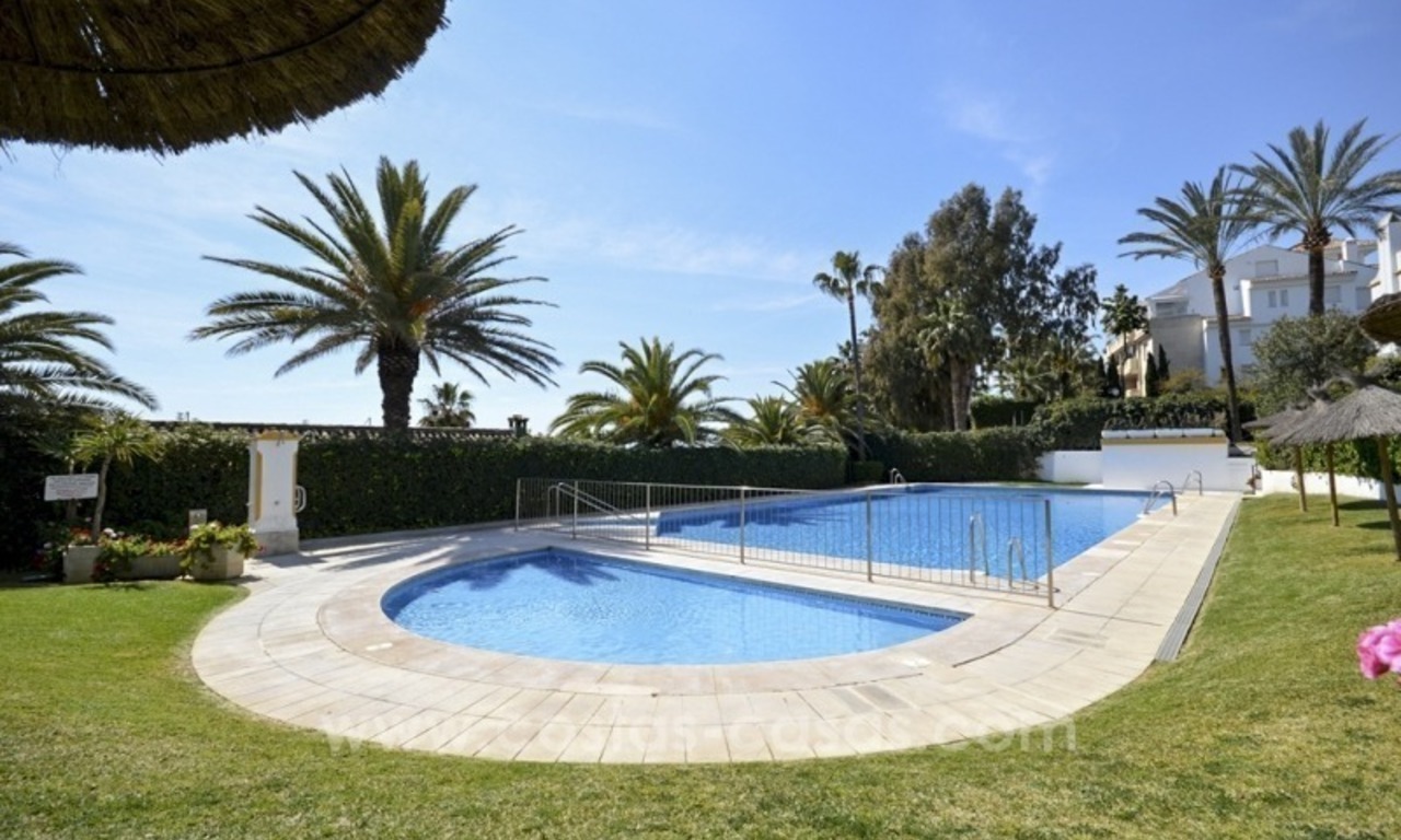 Beachside Townhouse for sale on the Golden Mile, Marbella 2