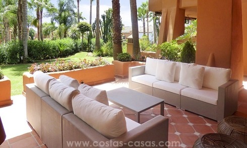 Beautiful luxury apartment for sale near Puerto Banús in Nueva Andalucía, Marbella 