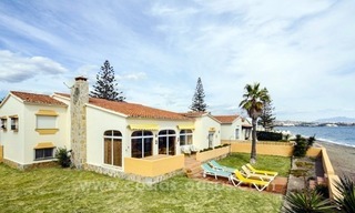 Bargain Front Line Beach Villa for sale in Estepona, Costa del Sol 2