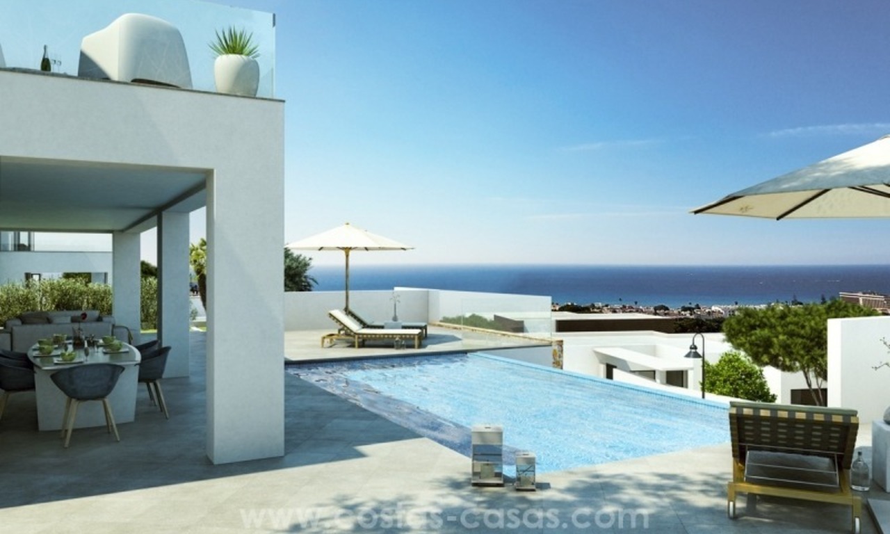 New modern detached villas for sale in La Cala de Mijas, Costa del Sol 4
