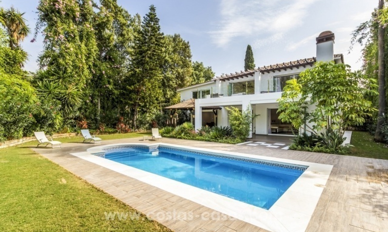 Newly renovated modern villa for sale in Nueva Andalucía, Marbella 1