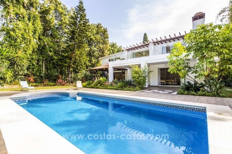 Newly renovated modern villa for sale in Nueva Andalucía, Marbella