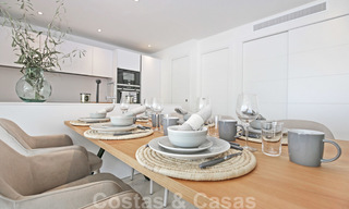 Modern design apartments with private pool for sale in boutique complex in Nueva Andalucia in Marbella 28751 