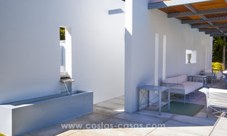 Beach Side Modern Contemporary Design Villa for sale in Guadalmina Baja, Marbella. 27669 