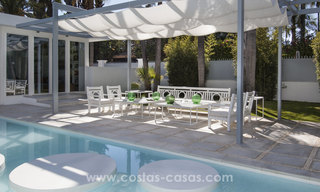 Beach Side Modern Contemporary Design Villa for sale in Guadalmina Baja, Marbella. 27673 