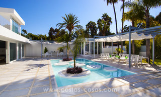 Beach Side Modern Contemporary Design Villa for sale in Guadalmina Baja, Marbella. 27678 