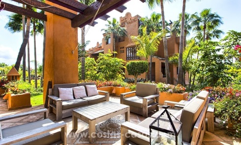 Large luxury apartment for sale close to Puerto Banus in Nueva Andalucia, Marbella 