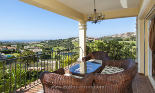 Villa with fantastic golf and sea views for sale in Benahavis - Marbella 29746 