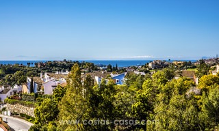 New modern apartments for sale in Benahavis - Marbella with golf and sea views. Last unit - Penthouse! Key ready. 7355 