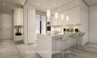 Modern luxury apartments for sale with sea view at a few minutes’ drive from Marbella center 4653 