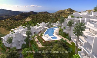 Modern luxury apartments for sale with sea view at a few minutes’ drive from Marbella center 4676 