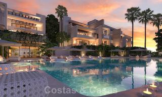 Modern luxury apartments for sale with sea view at a few minutes’ drive from Marbella center 38349 