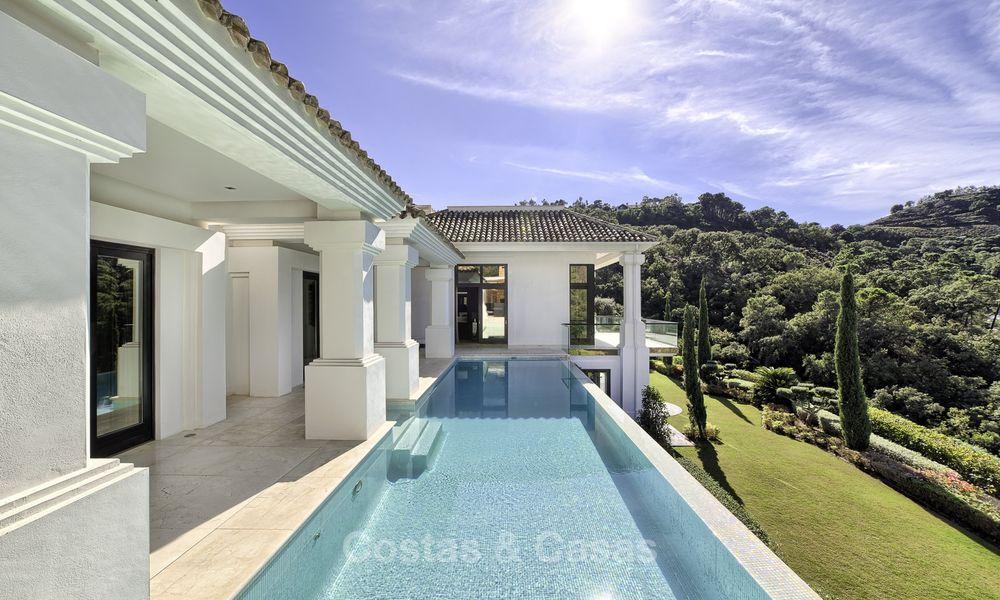 Cozy contemporary style villa with stunning views for sale in La Zagaleta, Marbella - Benahavis 18197