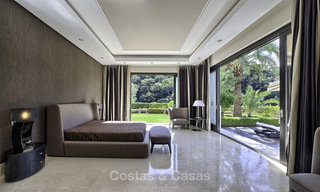 Cozy contemporary style villa with stunning views for sale in La Zagaleta, Marbella - Benahavis 18201 