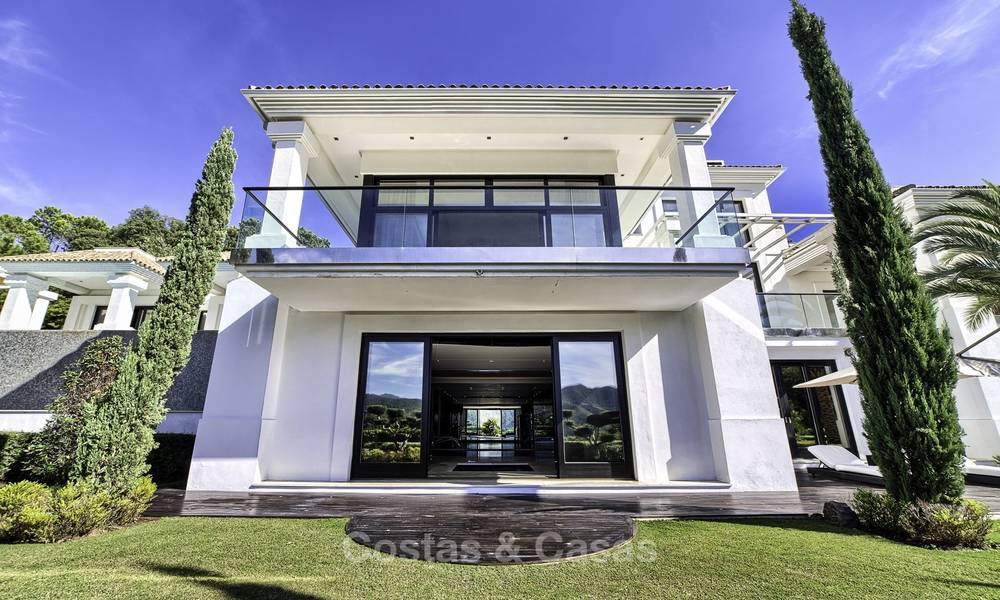 Cozy contemporary style villa with stunning views for sale in La Zagaleta, Marbella - Benahavis 18213