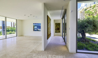 Ready to move in. Modern villa for sale, frontline golf in Benahavis - Marbella 15073 