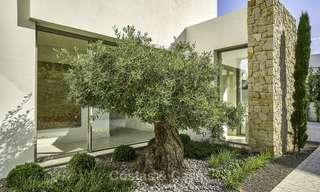 Ready to move in. Modern villa for sale, frontline golf in Benahavis - Marbella 15085 