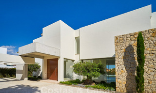 Ready to move in. Modern villa for sale, frontline golf in Benahavis - Marbella 58537 