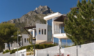 Modern luxury Townhouses for sale in Sierra Blanca, Golden Mile, Marbella 7388 