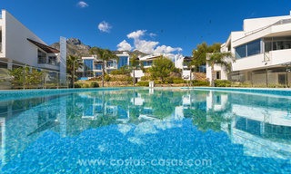 Modern luxury Townhouses for sale in Sierra Blanca, Golden Mile, Marbella 7384 
