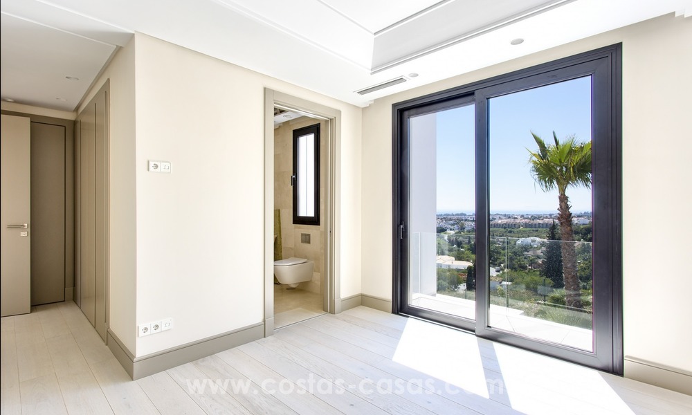 Modern new villa for sale with sea view in Benahavis - Marbella 266