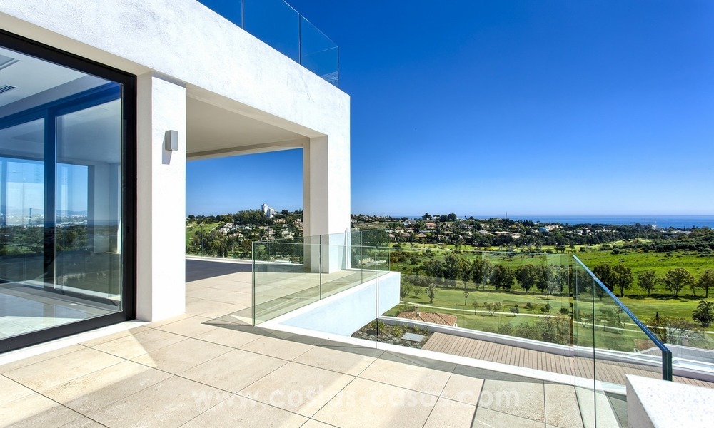 Modern new villa for sale with sea view in Benahavis - Marbella 252