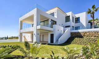 Modern new villa for sale with sea view in Benahavis - Marbella 257 