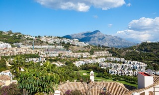 Elegant, south facing frontline golf villa for sale, located in Benahavis - Marbella with sea views 625 