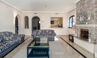 South facing detached House for sale with panoramic sea and golf views on Golf resort in Marbella - Benahavis 975 