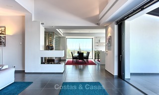 Exclusive modern villa for sale on golf resort with sea and golf views in Benahavis - Marbella 1017 