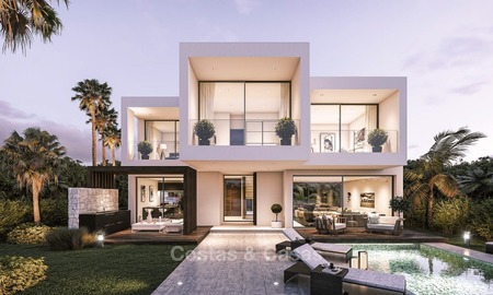 Modern, Stylish Villas for Sale on The New Golden Mile, walking distance to the Beach, between Marbella and Estepona 1119