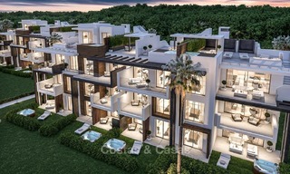 New, Modern Apartments for Sale on The New Golden Mile, short stroll to the Beach, Marbella - Estepona 1133 
