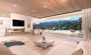 Luxury, New, Modern Villa with Sea- and Golf Views for sale in Benahavis, Marbella 1131 