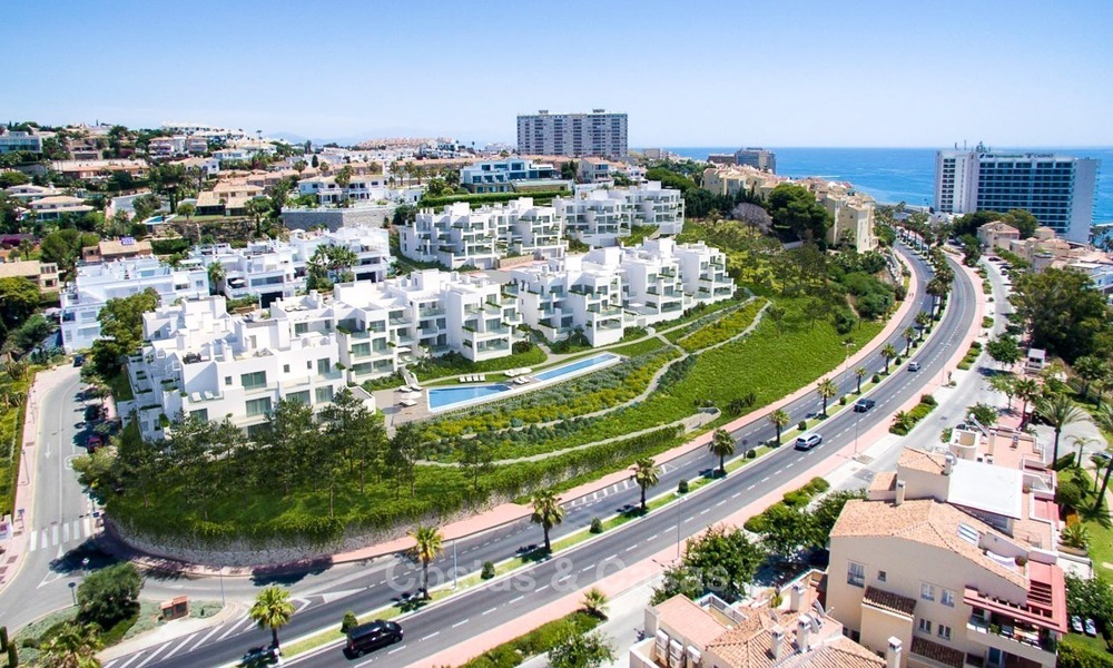 Modern, Sea View Apartments for Sale, close to the Beach in Benalmádena, Costa del Sol. Key ready! 1281