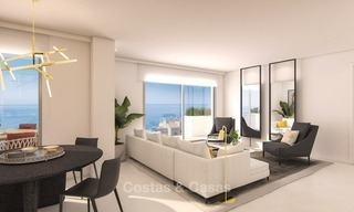 Modern, Sea View Apartments for Sale, close to the Beach in Benalmádena, Costa del Sol. Key ready! 1287 