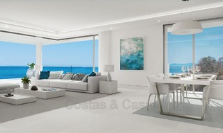 Exclusive New, Modern Beachfront Apartments for sale, New Golden Mile, Marbella - Estepona. Ready to move in. 12305 