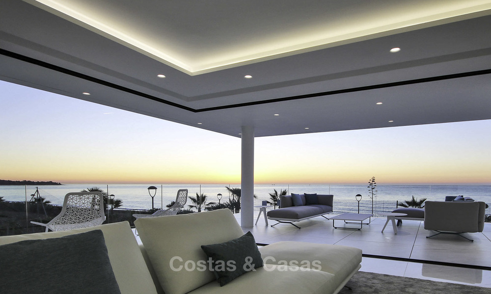 Exclusive New, Modern Beachfront Apartments for sale, New Golden Mile, Marbella - Estepona. Ready to move in. 12269