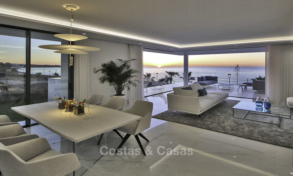 Exclusive New, Modern Beachfront Apartments for sale, New Golden Mile, Marbella - Estepona. Ready to move in. 12270