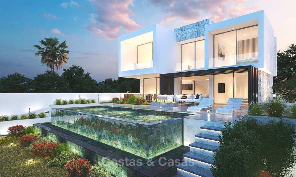 New Construction, Development of Contemporary Villas with Sea Views for Sale, Mijas, Costa del Sol 1309