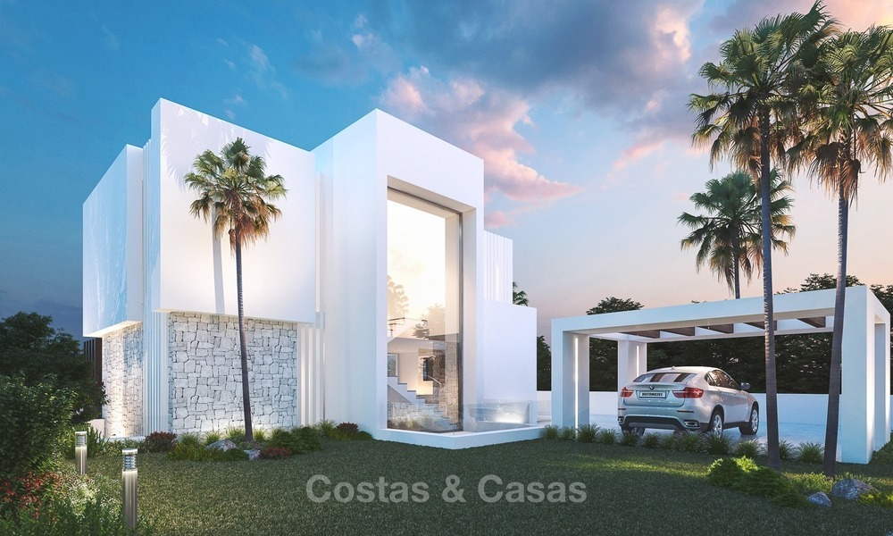 New Construction, Development of Contemporary Villas with Sea Views for Sale, Mijas, Costa del Sol 1310