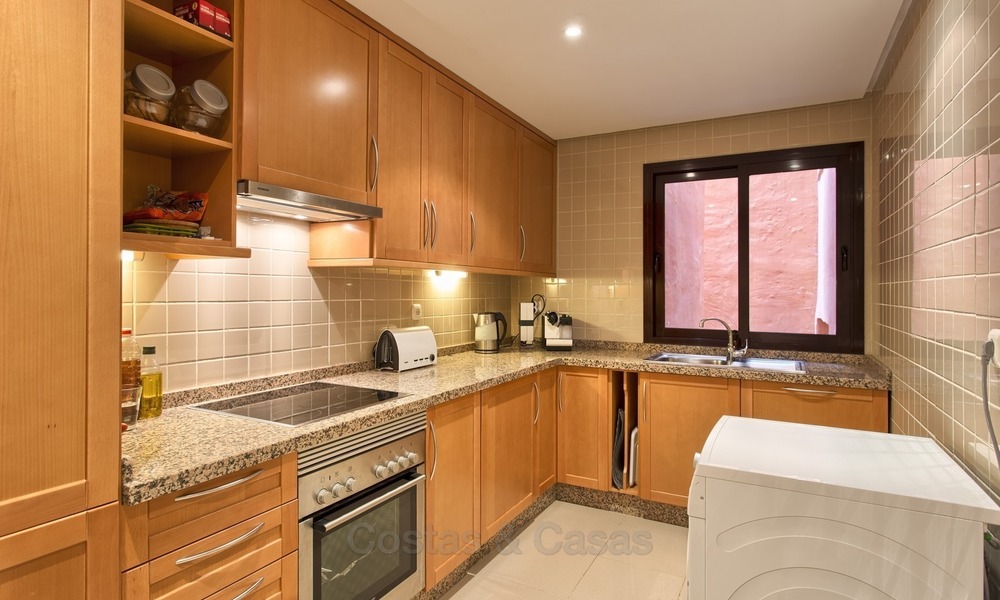 Luxury elevated Ground Floor Corner Apartment with Sea Views for sale in Benahavis, Marbella 1328
